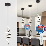 Sovinzert 3000-6000K Dimmable Modern Pendant Light,black Led For. Fixed Price $76.22.