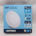 Parmida (1 Pack) 5/6 Dimmable Led Disk Light Flush Mount Recessed Retrofit New. Fixed Price $19.99.