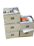 5PK Commercial Electric 4 In. Selectable Color Changing Canless Recessed Led Kit. Fixed Price $44.22.