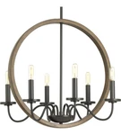 Progress Lighting Fontayne 6 22" Antique Bronze Chandelier Ceiling. Fixed Price $199.99.