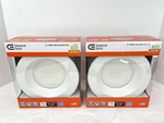 Lot 2 Commercial Electric 6" In Recessed Led Light Soft White Lumens T60 New. Fixed Price $49.99.