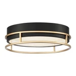 Grafice 13.25 Inch 20W Led Small Flush Mount-gold Finish Eurofase Lighting. Fixed Price $198.00.