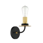 Sunset Lighting Onyx 1-LIGHT Wall Sconce, Matte Black & Brushed Satin Gold Finis. Fixed Price $34.99.