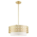 Livex Calinda Light Pendant Chandelier, Soft Gold 49865-33. Fixed Price $679.96.