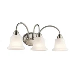 Kichler Nicholson Light 24" Brushed Nickel Wall Mt Bath Arm 45883. Fixed Price $33.99.