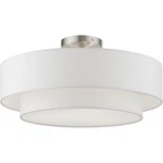 Livex Lighting 47154-91 Meridian Semi-flush Mount Brushed Nickel. Fixed Price $229.96.