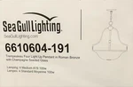 Sea Gull 6610604-191 Trempealeau Light 25IN Roman Bronze Pendant Ceiling. Fixed Price $699.99.