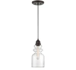 Meridian Light Oil Brushed Nickel Mini Pendant M70018ORB. Big Sale. Fixed Price $27.00.