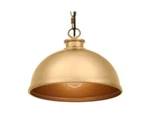 Hampton Bay 65217 1-LIGHT Tallulah Gold Kitchen Pendant Hanging Lighting. Fixed Price $39.95.