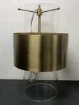 Quorum International Pendant: 12" Wide With Clear Glass & Metal Shades - Aged Br. Fixed Price $451.99.