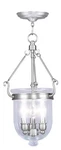 Livex Lighting 5063-91 Jefferson 10 Inch Brushed Nickel Chain Lantern. Fixed Price $349.96.