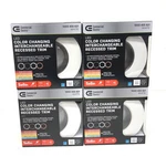 4PK Commercial Electric 5IN. / 6 Led Recessed Trim Color Baffle Adjust Cct. Fixed Price $52.46.