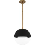 Weathered Brass One Light Mini Pendant From Quoizel Piccolo. Fixed Price $289.99.