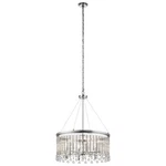 Kichler Piper 6 Light Chandelier/pendant, Chrome - 43723CH. Fixed Price $1199.99.