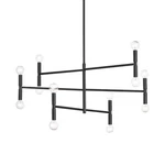 Used Dainolite AVA-3012C-MB Light 3-TIER Chandelier. Fixed Price $302.60.