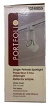 Portfolio Spotlight White Track Lighting Head Single Gimble #0240859 Nib. Fixed Price $24.50.