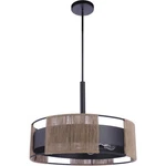 Craftmade 59096-FB Kensey Light 24 Inch Flat Black Pendant Ceiling. Fixed Price $343.50.