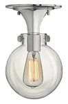 Hinkley Lighting 3149 Indoor Semi-flush Ceiling Fixture Chrome. Fixed Price $56.86.