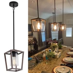 Sglfarmty Pendant Lights For Kitchen Island, 7 Inch Farmhouse Lantern Hanging.... Fixed Price $68.01.