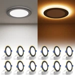 Volisun 12 Pack 6" Led Recessed Light 2700K-5000K. Fixed Price $179.99.