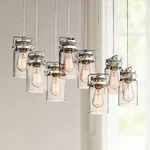 Kichler Brinley 25 1/2" Wide Brushed Nickel Mini Pendant. Fixed Price $447.98.