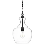 Home Decorators Collection Bakerston 1-LIGHT Matte Black Hanging Pendant. Fixed Price $40.84.
