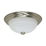 Nuvo 60-197 2 Light 11" Ceiling Flush Mount Damp Rated Brushed Nickel. Fixed Price $29.99.