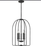 Quoizel Lighting 5 Light, 16 In. Wide Marcado Black Taper Candle Pendant. Fixed Price $99.99.