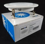 Nicor Lighting 4 Inch White Shower Trim With Glass Albalite Lens, New Box. Fixed Price $14.98.