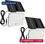 Aialun 184 Led Solar Outdoor Flood Lights,motion Sensor Powered. Fixed Price $53.36.