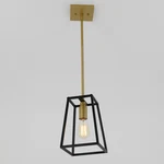 Artika Carter 40-WATT 1 Light Black And Gold Modern Industrial Cage Mini Pendant. Fixed Price $59.00.