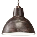 Kichler Missoula 1 -light Bronze Transitional Metal Bell Medium Hanging Pendant. Fixed Price $75.00.