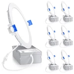 Ensenior 6 Pack Inch Led Recessed Dimmable, 5000K Daylight, 1200LM H.... Fixed Price $62.69.