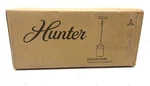 Hunter Devon Park 1-LIGHT Onyx Bengal Jar Pendant Clear Glass. Fixed Price $59.39.