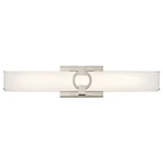 Kichler 45877PNLED Bordeaux 22" Linear Vanity Light Polished Nickel. Fixed Price $110.00.