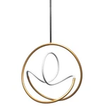Dainolite RYN-2427LEDP Raelynn 25"W Abstract Pendant Gold. Fixed Price $520.00.