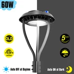 60W Led Post Top Pole Lights Circular Area Outdoor Pathway Street Lamp. Fixed Price $118.37.