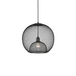 Kuzco Gibraltar Light 18" Pendant, Black 494418-BK. Fixed Price $320.00.