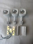 Lithonia Lighting LTS50 Led Track Heads Set Of 3 With Mounting Base 8.2W. Fixed Price $29.99.