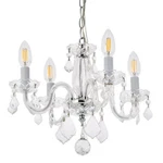 Elegant Lighting V7804D15/RC Rococo 15"W Crystal - Chrome. Fixed Price $130.00.