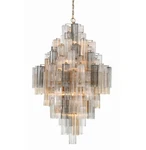 Crystorama Lighting Group ADD-319-AU Addis 20 31"W Crystal Brass. Fixed Price $4998.00.