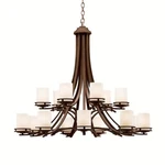 Kichler Hendrik Chandelier 15LT, Olde Bronze, Light Umber - 1675OZ. Fixed Price $2479.97.