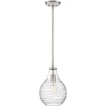 Quoizel Genie Light Pendant Hanging Fixture Brushed Nickel Ceiling QPP4019BN 3. Fixed Price $20.99.
