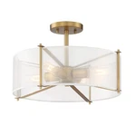 Designers Fountain Daybreak 4-LIGHT 17.75 W X 11.25 H, Old Satin Brass. Fixed Price $109.77.