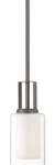 Minka Lavery 4101 Parsons Studio Light 4"W Vantage Pendant - Smoked Iron. Fixed Price $129.00.