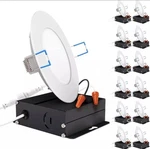 New! Sunco 12 Pack 4 Ultra Thin Led Recessed Inch, 6000K Daylight Deluxe. Fixed Price $72.97.