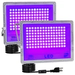 Eleganted 2 Pack 100W Led Uv Light, Powerful Flood Wit.... Fixed Price $57.81.