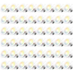 Amico 5/6 Inch Recessed Led Can Lights 48 Pack 12W 5CCT. Fixed Price $299.99.