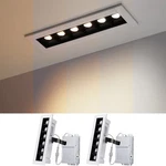2 Pack 5CCT Led Recessed Linear Light Dimmable With J-box, Selectable. Fixed Price $59.99.