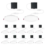 Pro Value Series Led 6 In Round Adj Color Temp Canless Recessed Light (12-PACK). Fixed Price $79.99.